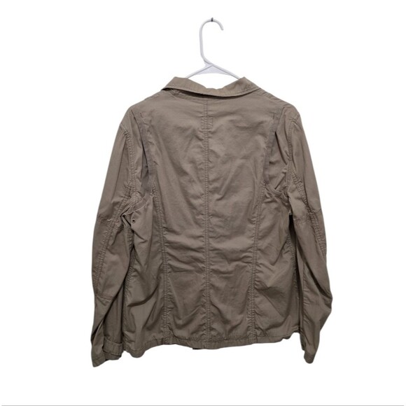 GAP Cotton Zip And Button Field Utility Jacket L - Picture 3 of 3